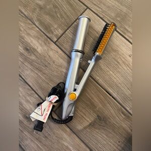 InStyler Rotating Hair Straightening Curling Hot Iron 1 1/4" IS1001 Tested